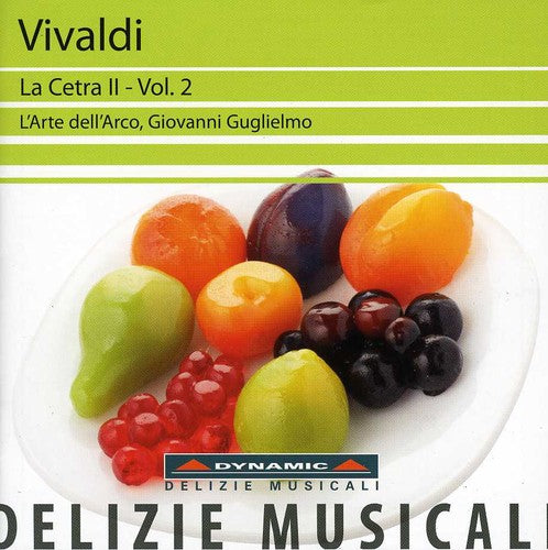 the album cover for Vivaldi / Guglielmo / Larte Dellarco - La Cetra II 2