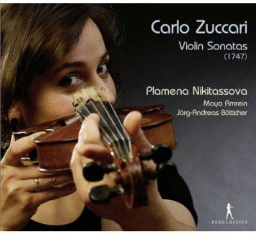 the album cover for Maya Amrein - Violinsonaten