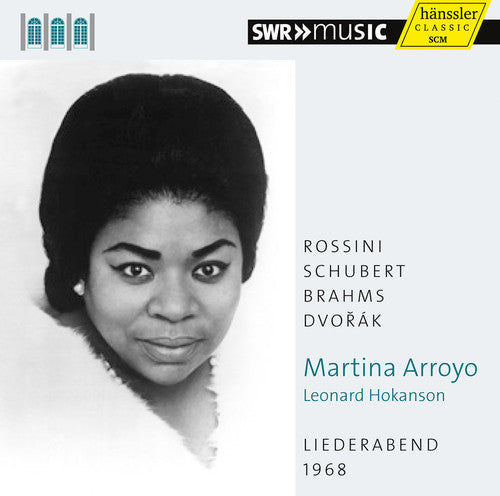 the album cover for Martina Arroyo - Liederabend 1968