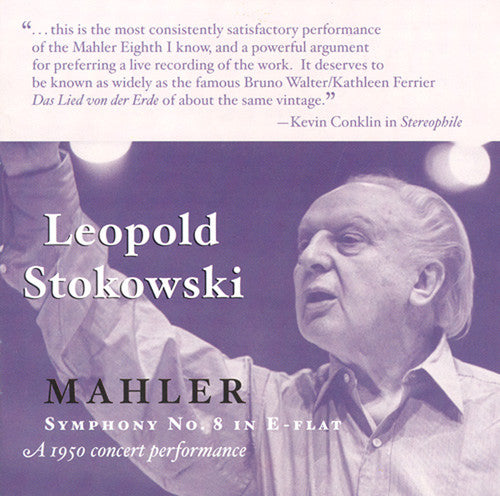 the album cover for Leopold Stokowski - Sym No. 8: Sym of a Thousand