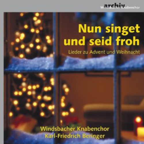 the album cover for Karl-Friedrich Beringer - Carols for Advent and Christmas