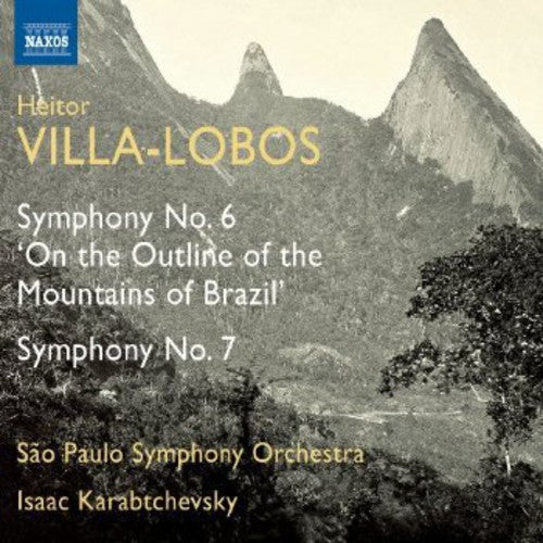 the album cover for São Paulo Symphony Orchestra - Symphonies Nos 6 & 7
