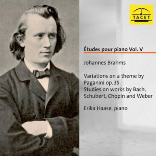 the album cover for Brahms / Haase - Etudes Pour Piano 5