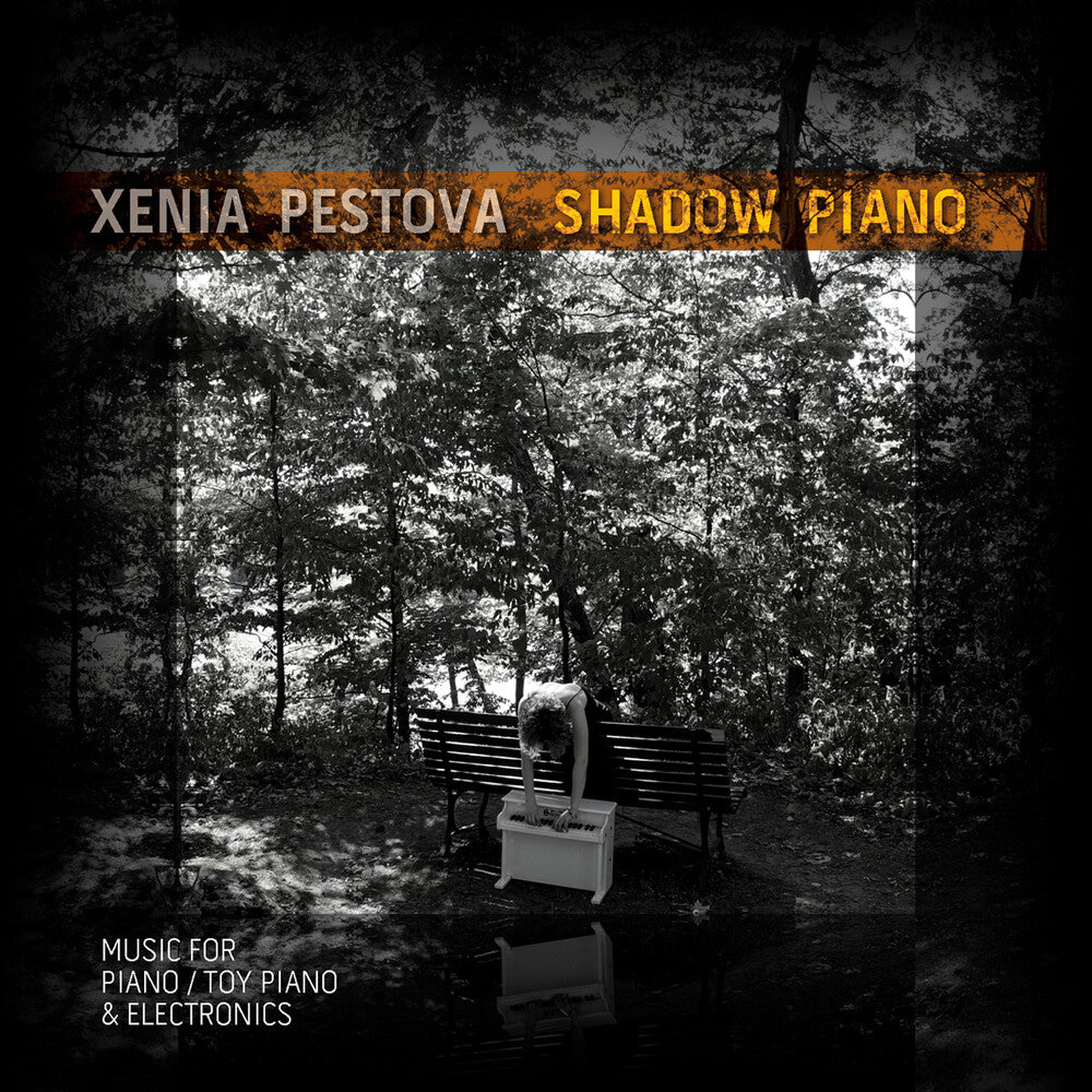 the album cover for Xenia Pestova - Shadow Piano
