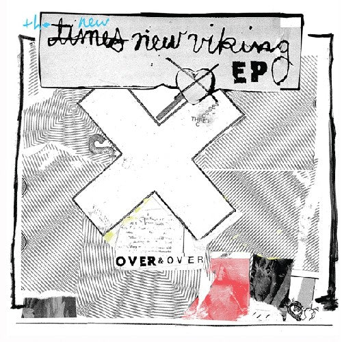 the album cover for Times New Viking - Over and Over