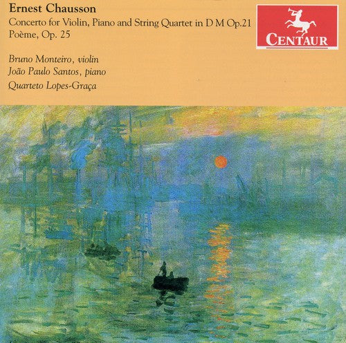 the album cover for Bruno Monteiro - Cto for Violin / Piano & String Quartet in D Major