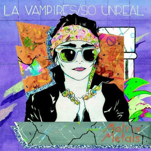 the album cover for Vampires / Matrix Metals - So Unreal