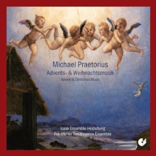 the album cover for Michael Praetorius - Advent Christmas Music