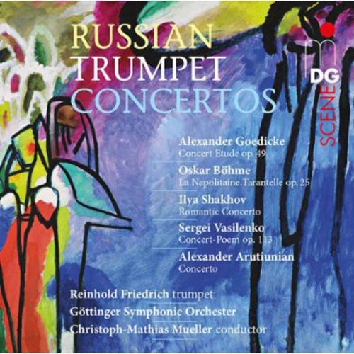 the album cover for Friedrich / Gotting Sym Orch / Mueller - Trumpet Concertos