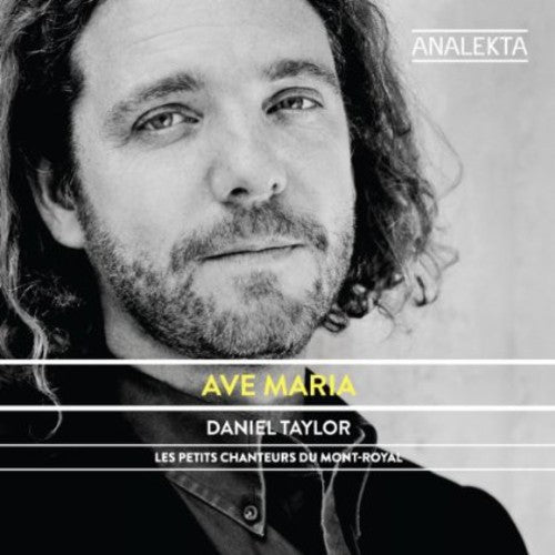 the album cover for DANIEL TAYLOR - Ave Maria