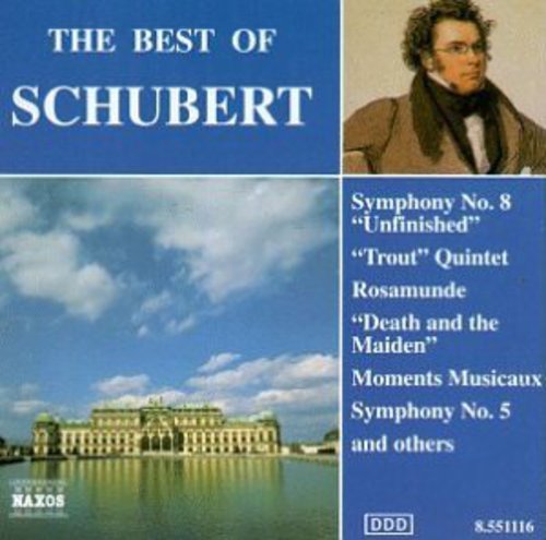 the album cover for F. SCHUBERT - Best of Schubert