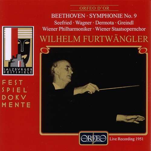 the album cover for Wiener Philharmoniker - Symphony 9 Choral