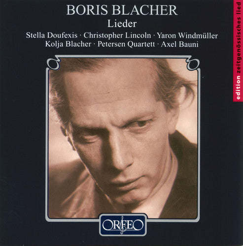 the album cover for Christopher Lincoln - Lieder
