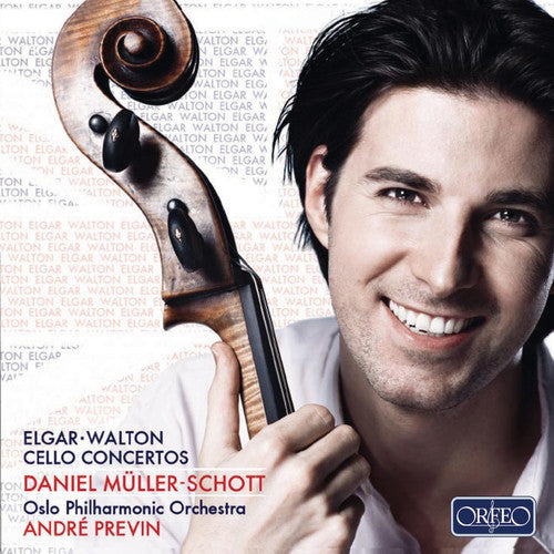 the album cover for Elgar / Walton / Muller-Schott / Opo / Previn - Concerto for Solo Cello & Full Orchestra