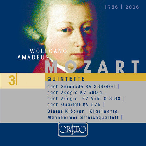 the album cover for Mozart / Klocker - Quintets