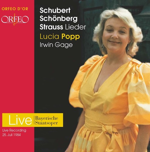 the album cover for BRAHMS/MAHLER - Lieder