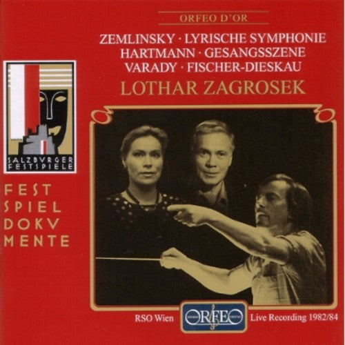 the album cover for Zemlinsky / Hartmann / Varady / Zagrosek - Lyric Symphony / Gesangeszene
