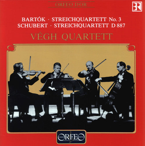 the album cover for Végh Quartet - Streich Quartett No. 3 / Streich Quartett D 887