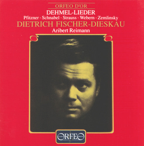 the album cover for DIETRICH FISCHER-DIESKAU - Dehmel-Lieder