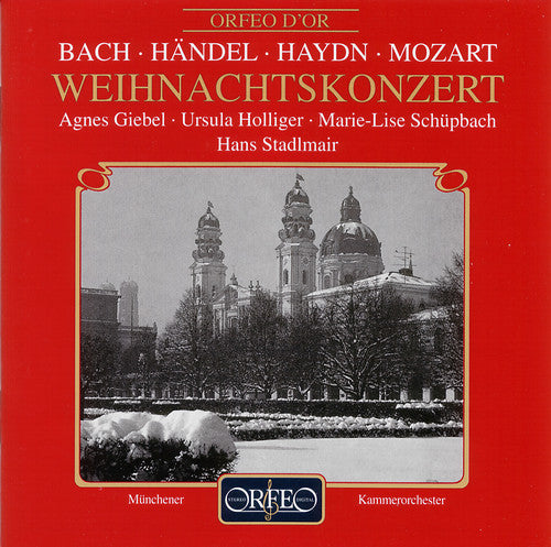 the album cover for Handel / Giebel / Chor Der Stadt Schongau / Kraus - Weihnachtskonzert