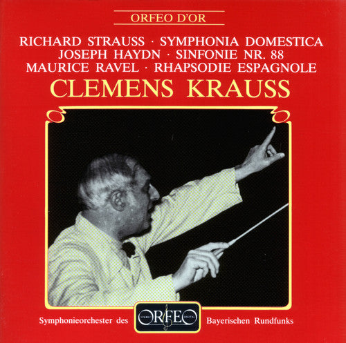 the album cover for Symphonieorchester Des Bayerischen Rundfunks - Symphonie No. 88 / Rhapsodie Espagnole