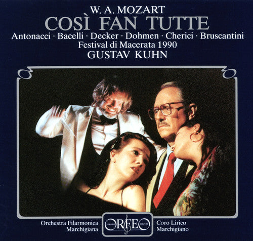 the album cover for Mozart / Antonacci / Bacelli / Decker - Cosi Fan Tutte