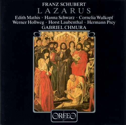 the album cover for Edith Mathis - Lazarus