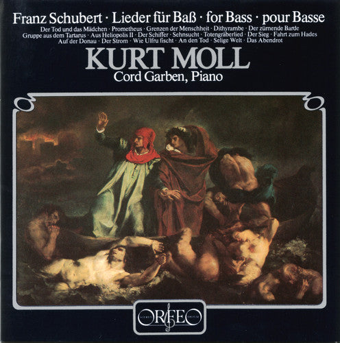 the album cover for Mendelssohn//Hermann - Lieder for Bass