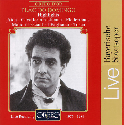the album cover for Placido Domingo 1976-1981 / Various - Placido Domingo 1976-1981 / Various