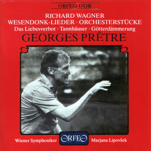 the album cover for Wagner / Pretre / Vienna Symphony - Wesendock Lieder