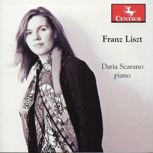 the album cover for Daria Scarano - Franz Liszt