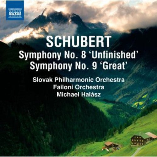 the album cover for Michael Halasz - Symphonies Nos 8 & 9