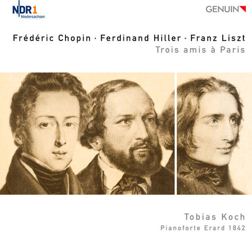 the album cover for Tobias Koch - Trois Amis a Paris