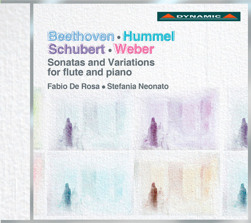 the album cover for Stefania Neonato - Sonatas & Variations for Flute & Piano