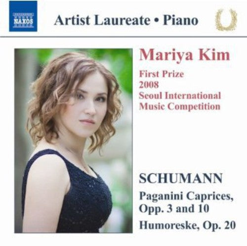 the album cover for Mariya Kim - Capricen Von Paganini Op 3