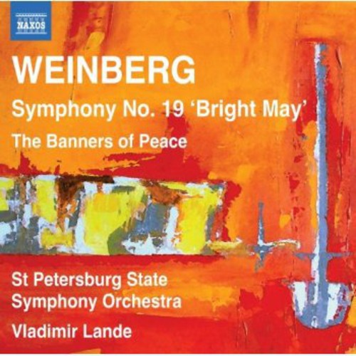 the album cover for Vladimir Lande - Symphony No 19: Banners of Peace - Symphonic Poem