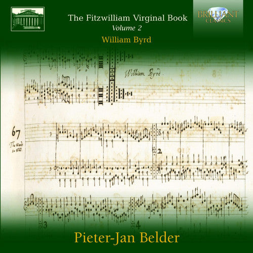 the album cover for Pieter-Jan Belder - Fitzwilliam Virginal Book 2