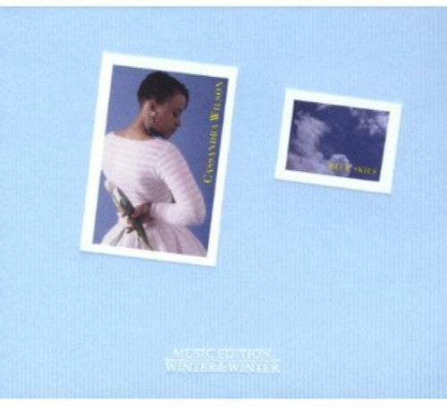 the album cover for Cassandra Wilson - Blue Skies