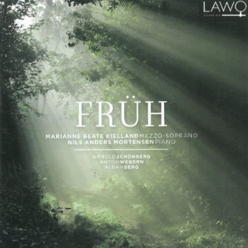 the album cover for Bach/Telemann/Hoffmann - Fruh: Berg & Schonberg & Webern