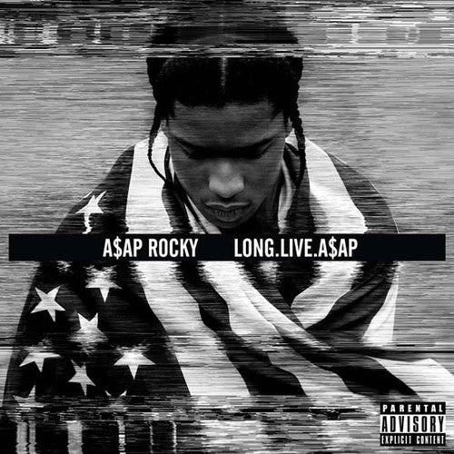 the album cover for A$AP Rocky - Long.Live.A$AP