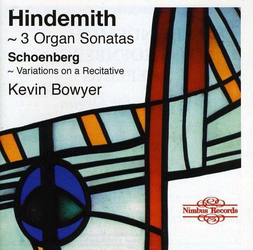 the album cover for Hindemith / Bowyer - Organ Works