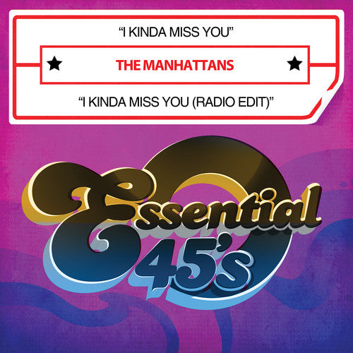 the album cover for Manhattans - I Kinda Miss You (Mod)