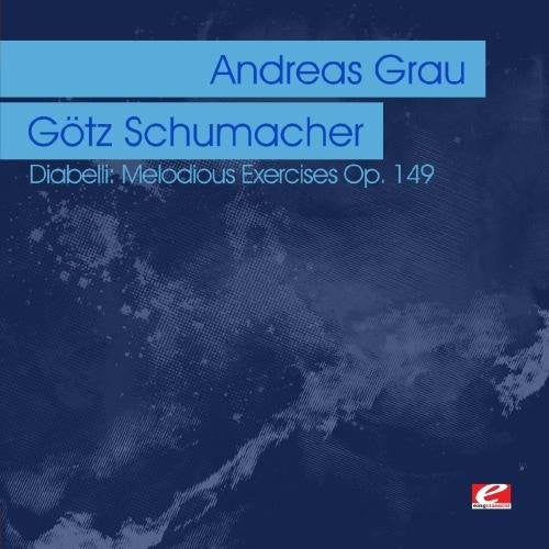 the album cover for Andreas Grau - Diabelli: Melodious Exercises Op. 149 (Mod)