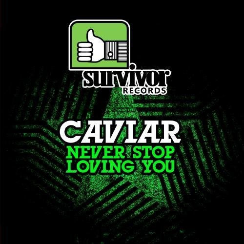 the album cover for Caviar - Never Stop Loving You (Mod)