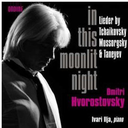 the album cover for Dmitri Hvorostovsky - In This Moonlit Night