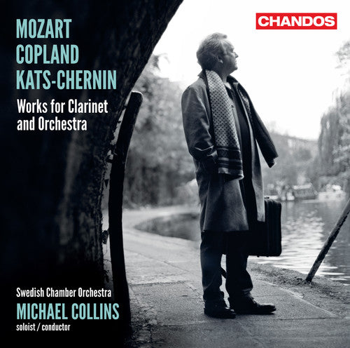 the album cover for Michael Collins - Works for Clarinet & Orchestra