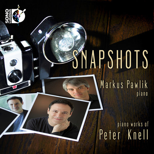 the album cover for M. Moszkowski - Snapshots: Piano Works