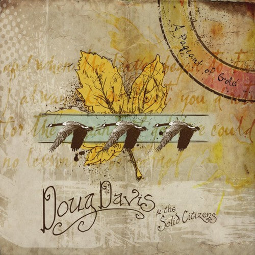 the album cover for Doug Davis - Pageant of Gold