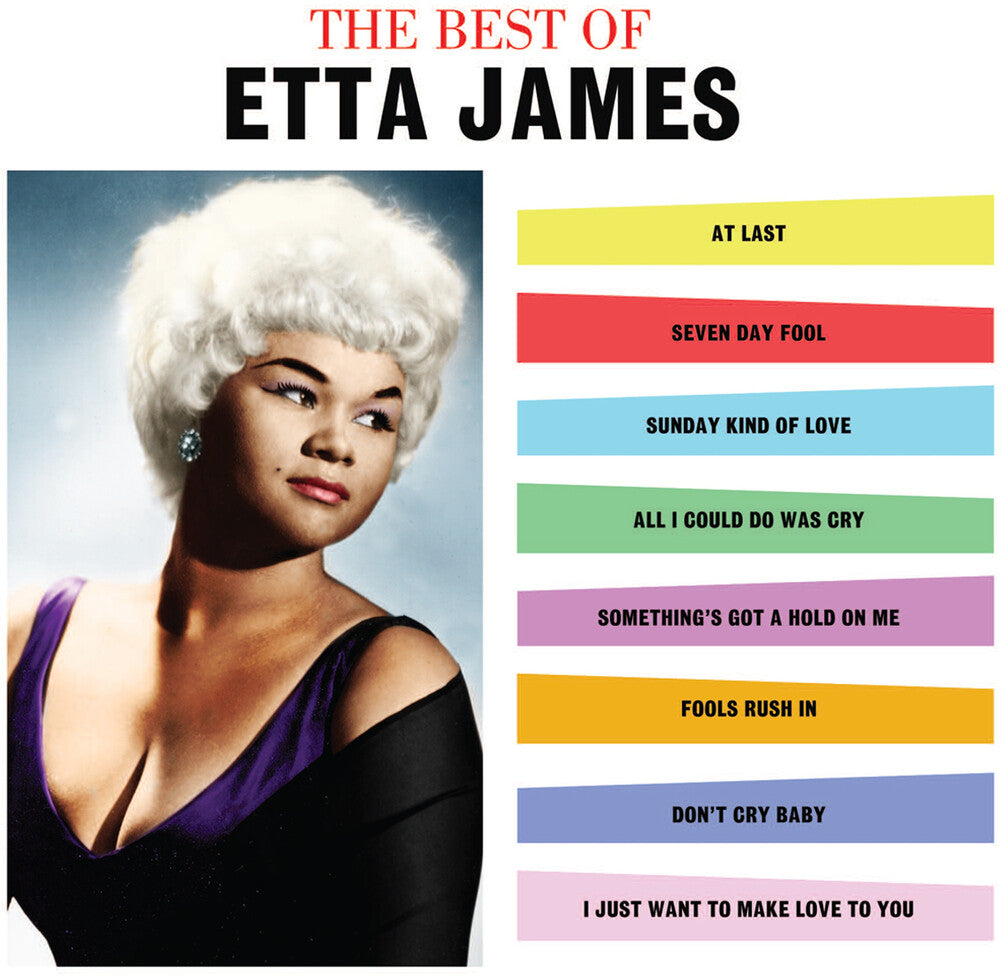 the album cover for Etta James - Best of
