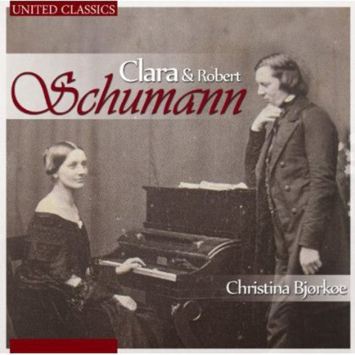 the album cover for Schumann / Cjorkie - Clara & Robert Schumann